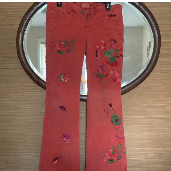 Antik Denim Embroidered Corduroys - Picture 6 of 6